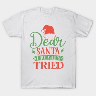 Santa I Am Tired T-Shirt